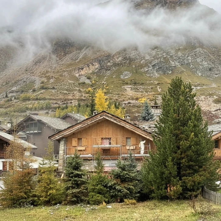 Intérieur d'atelier d'artisan avec collection d'objets métalliques ornementaux