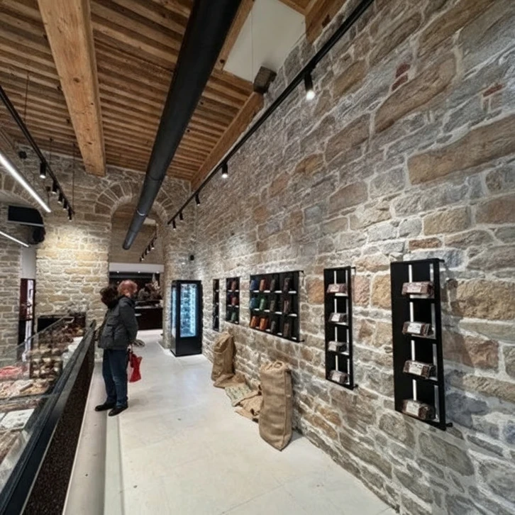 Salon de coiffure, coiffeuse utilisant un appareil de traitement capillaire sur cheveux blonds d'une cliente